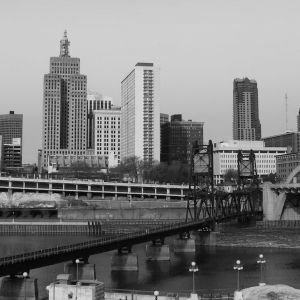 skyline view from The Scenic apartments